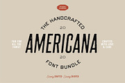 Handcrafted Americana Font Bundle, a Script Font by Studio Aurora (Thumbnail 1 of 10)
