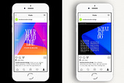 Instagram Social Media CANVA Cosmic, a Social Media Template by Vermeulen Design Studio (Thumbnail 2 of 6)