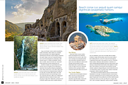 Travel Magazine, a Magazine Template by potterDesigns (Thumbnail 7 of 13)