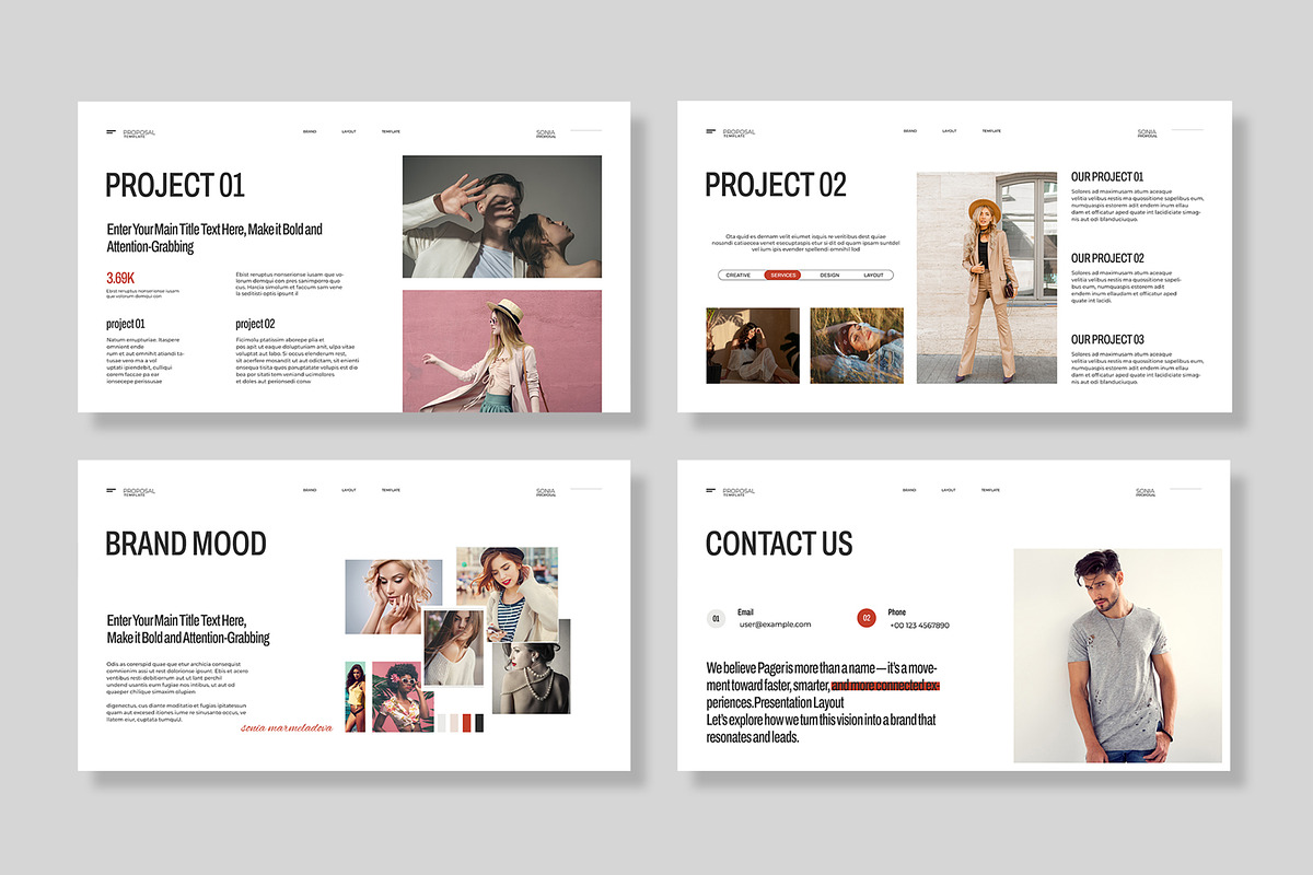 Design Proposal Presentation Template preview 5