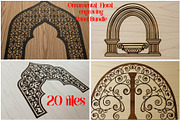 Ornamental Floral Arch Engraving, a Decorative Illustration by Designer_Momina (Thumbnail 1 of 21)