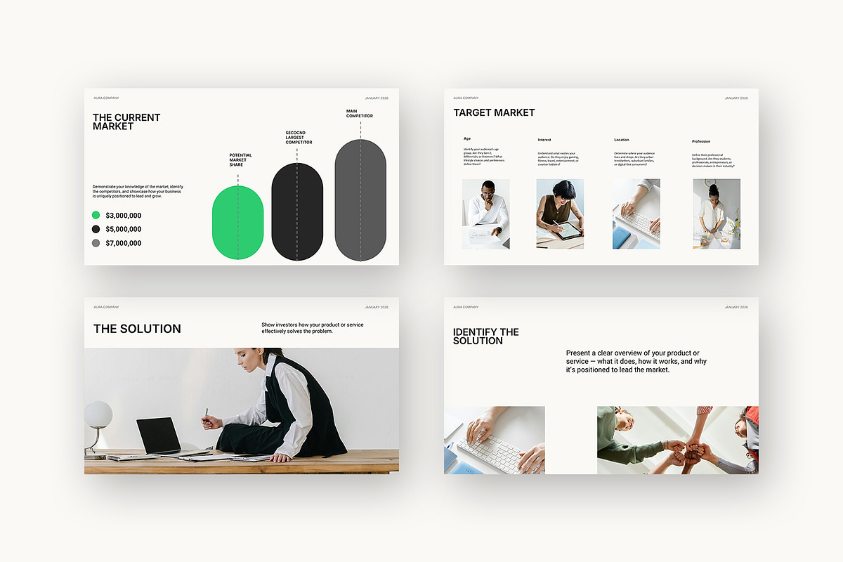Aura : Funding Deck Powerpoint preview 6