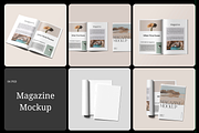 Magazine Mockup, a Books & Magazine Mockup by Akaimockup (Thumbnail 1 of 5)