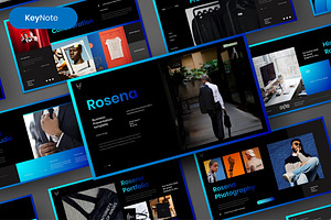 Rosena – Business Keynote, a Presentation Template by Dens Creative Studio