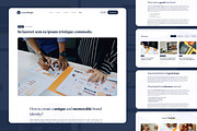 LearnMingle - E-learning Template, an UI Kit Template by EGO Creative Innovations (Thumbnail 4 of 5)