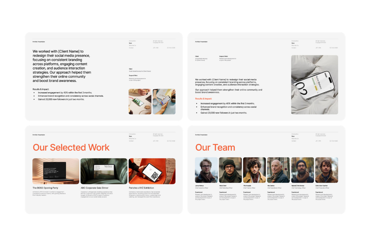 Chateau Portfolio Powerpoint, a Presentation Template by Unich Design Bureau (Photo 5 of 7)