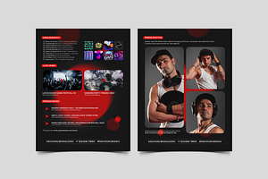 DJ Press Kit & Resume Template / EPK