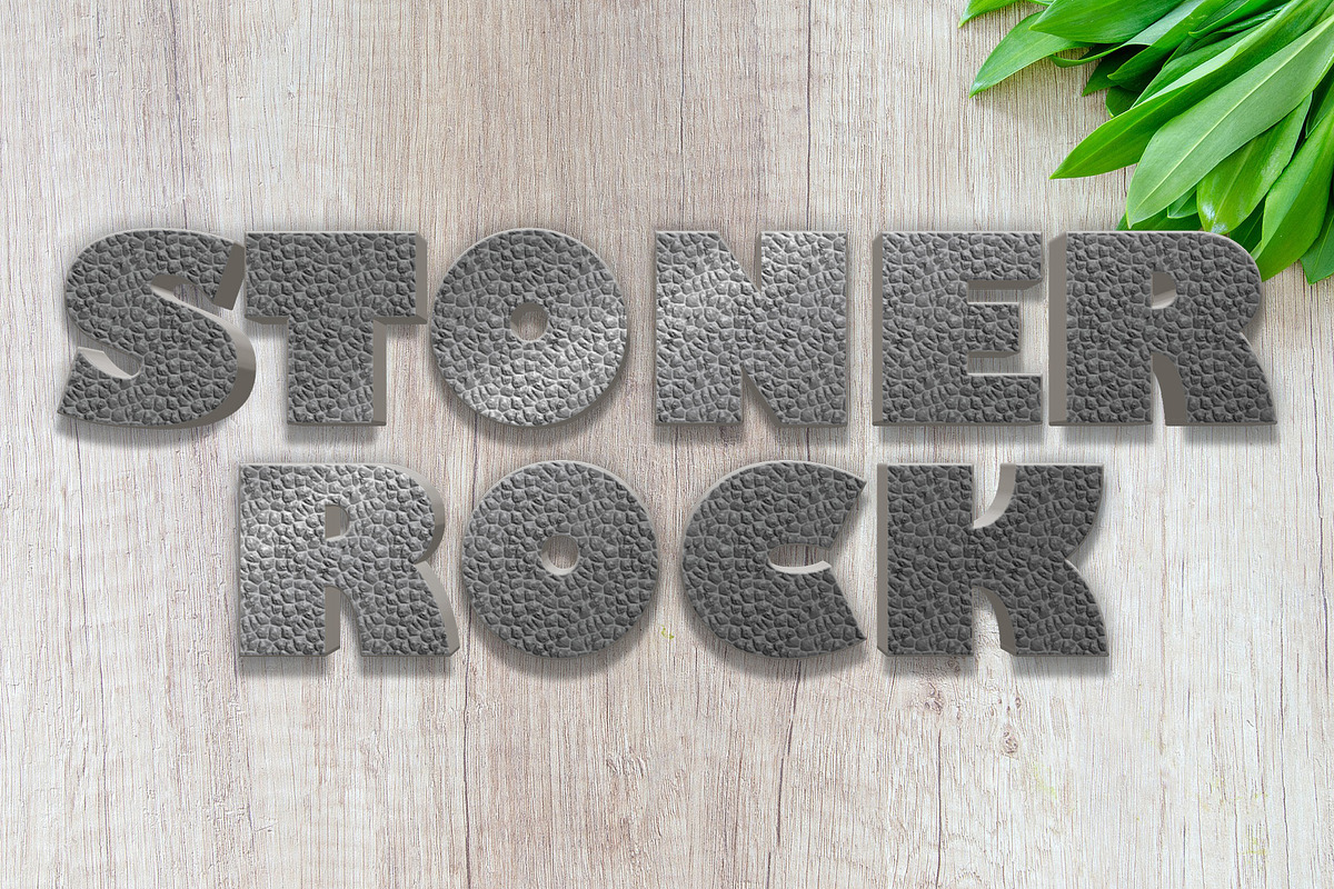 10 Stone & Rock Text Effect, a Layer Style Add-On by Anomali Creatype (Photo 4 of 10)