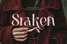 Sraken || Modern Elegant Serif Font