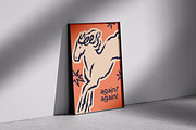 Doodle, scribble horse posters set, an Animal Illustration by Good Studio (Thumbnail 8 of 11)