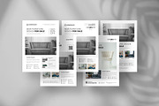 Furniture sale flyer layout design, a Flyer Template by Tanmoy Topu (Thumbnail 1 of 6)
