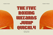 Wirklich - Vintage Sans Serif Typefa, a Sans Serif Font by Masyafi Studio (Thumbnail 5 of 8)