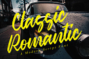 Classic Romantic Font, a Script Font by Fatmawati (Thumbnail 1 of 12)