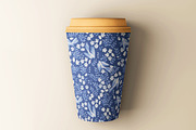 Hampton Blue Birdy Pattern, seamless, a Pattern Graphic by swiejko (Thumbnail 8 of 9)