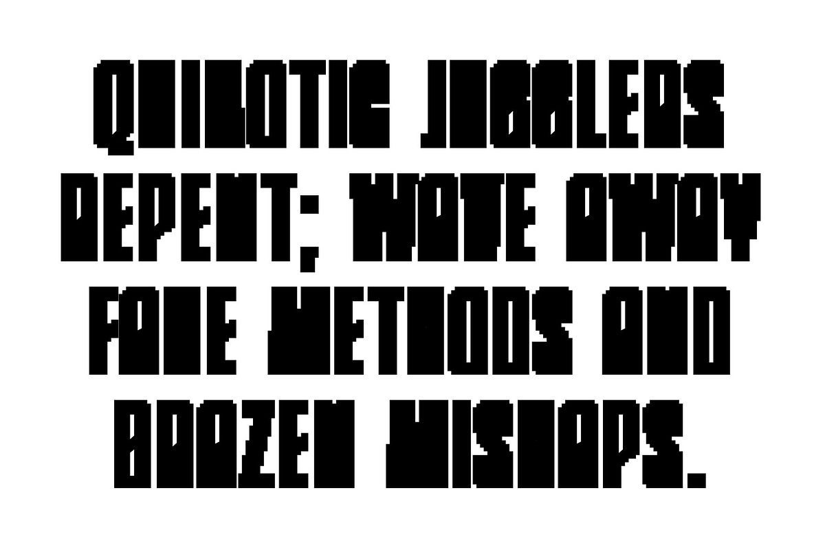 CS Genial Semipixel, a Sans Serif Font by Craft Supply Co. (Photo 5 of 8)