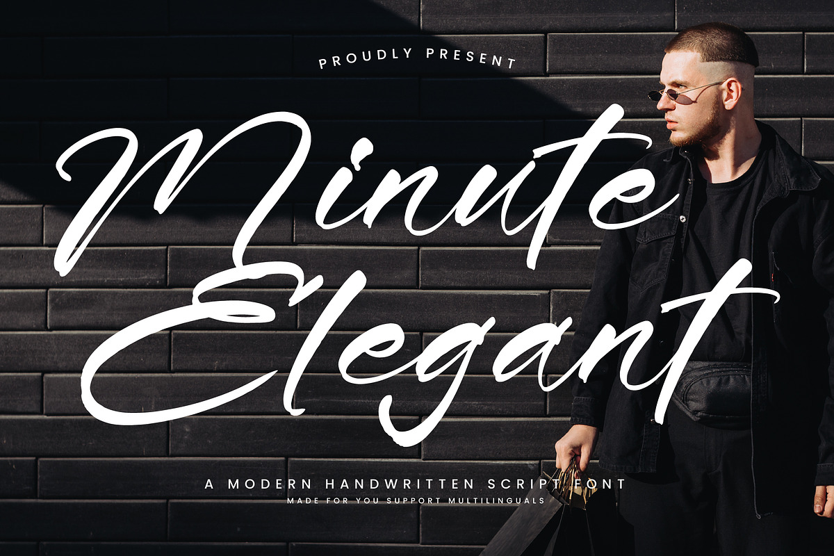 Minute Elegant, a Handwritten Font by Integritype Studio (Photo 1 of 13)