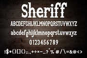 Sheriff - Best Classic Cowboy Font, a Serif Font by OWPictures (Thumbnail 10 of 10)