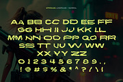 Glockr - Broken Cyberpunk Font, a Sans Serif Font by AaType. (Thumbnail 3 of 6)