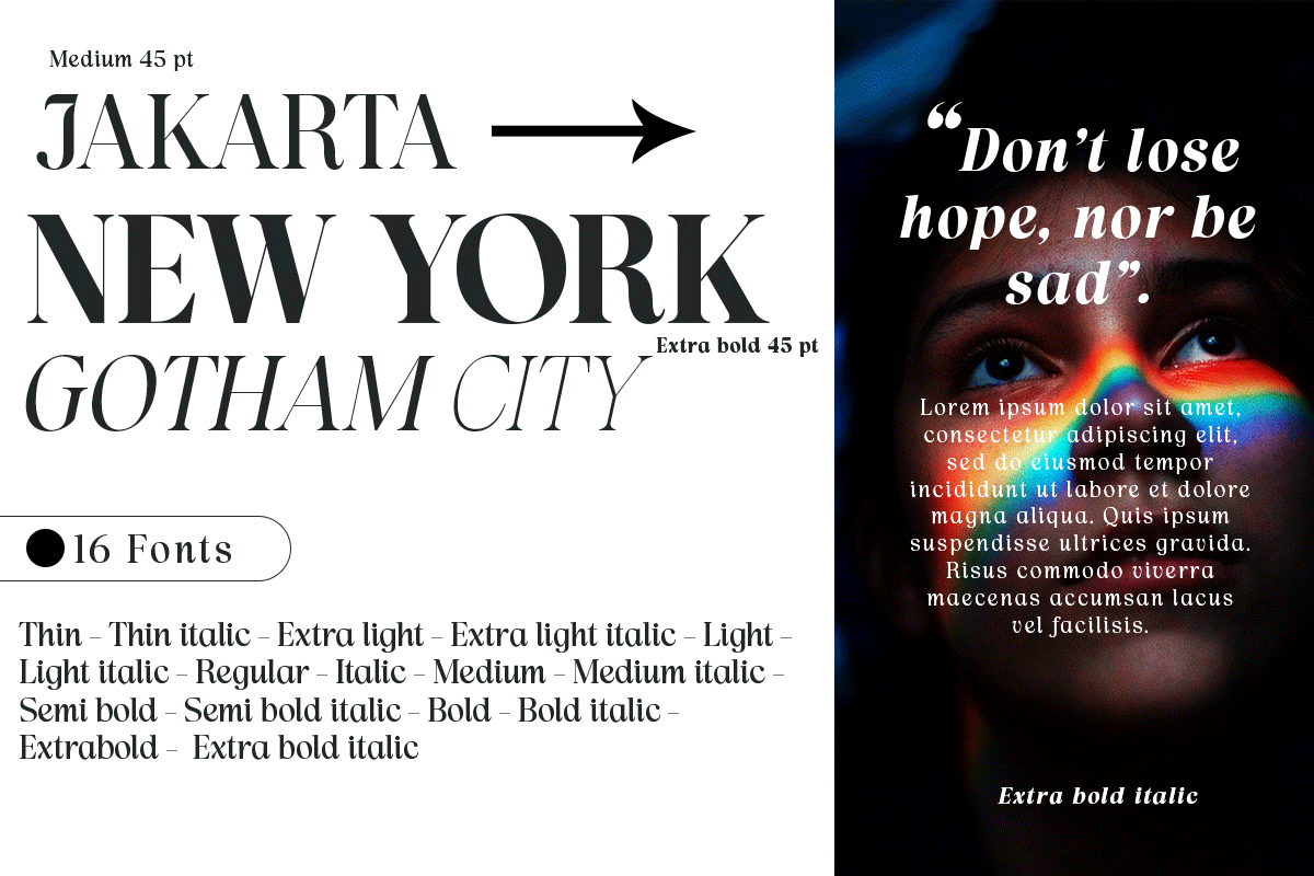 Lah Kagok, a Serif Font by Differentialtype (Photo 2 of 9)