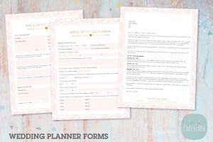 NG034 Wedding Planner Forms