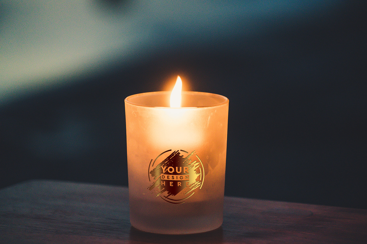 Candle Mock-up #05, a Product Mockup by Mila