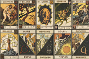 Vintage Tarot Card Illustrations, an Animal Illustration by Dene Studios (Thumbnail 5 of 7)