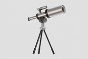 Telescope 3d Model, an Object 3D Model by fahad121 (Thumbnail 6 of 7)