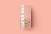 Paper Bag Mockup. Top view, a Packaging Mockup by easymock (Thumbnail 8 of 11)