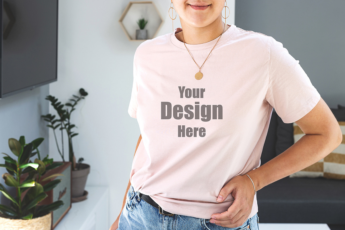 T-shirt mockup bundle Tshirt mock-up, a Print Template by Valeriia • Svitlini (Photo 2 of 9)