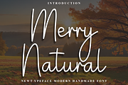 Merry Natural, a Handwritten Font by FreshTypeINK (Thumbnail 1 of 8)