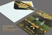 Gold Wedding Invitation, an Invitation Template by Tiaga (Thumbnail 4 of 4)