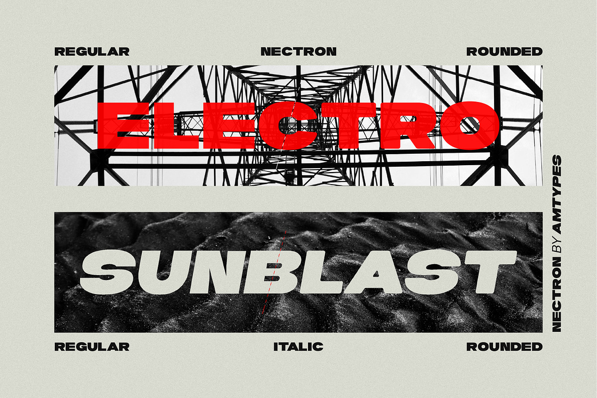 Nectron, a Sans Serif Font by Angga Mahardika (Photo 6 of 9)