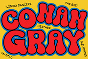 Groovelly - Funk Groovy Display Font, a Sans Serif Font by riff.type (Thumbnail 7 of 10)