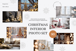 Christmas Interior Photo Set, a Wallpaper Photo by Lumeno