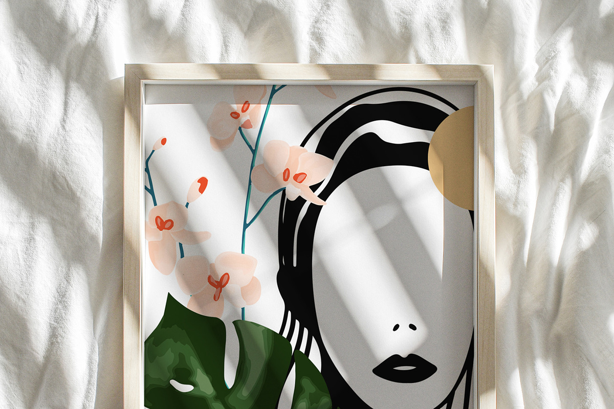 Abstract. Women. Tropical, an Object Graphic by Vera●Suleimanova (Photo 9 of 17)
