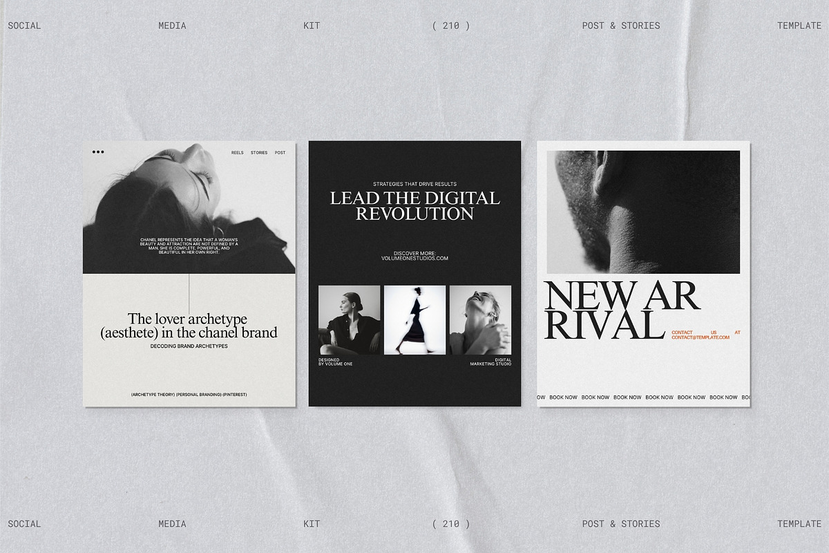 RIVA | Social Media Kit Bundle, a Social Media Template by Prapti Design (Photo 7 of 10)