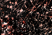 Rose Gold Paint Splatter Patterns, a Pattern Graphic by PrintablesByFranklyn (Thumbnail 6 of 6)