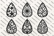 Svg Earrings laser cutting template, a Graphic by CncCutModel (Thumbnail 2 of 3)