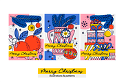 Christmas doodles, an Illustration by Nastya Tkachova (Thumbnail 3 of 8)