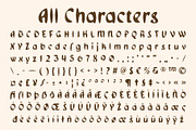 CS Marcus Drawn, a Sans Serif Font by Craft Supply Co. (Thumbnail 8 of 8)