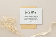 Nathalyn - Script Calligraphy Font, a Script Font by Koplexs Studio (Thumbnail 7 of 10)