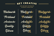 Heather Oliver Script, a Script Font by Hustle Supply Co. (Thumbnail 2 of 12)