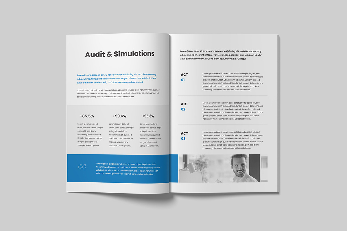 Modern Whitepaper Design, a Brochure Template by afsar.hossain (Photo 4 of 8)