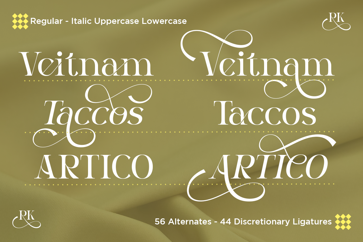 Dalnite - Modern Luxury Font, a Serif Font by RagamKata (Photo 8 of 11)