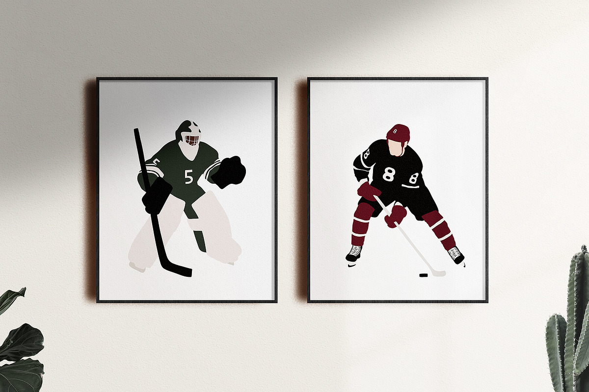 Abstract Winter Sport Athlete, a Person Illustration by ApetekMarket (Photo 3 of 7)