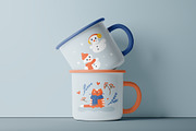 Jolly Winter | Vector collection, a Seasonal Illustration by katieromanoff_art (Thumbnail 7 of 12)