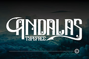 Andalas Typeface, a Blackletter Font by 160 Studio (Thumbnail 1 of 8)