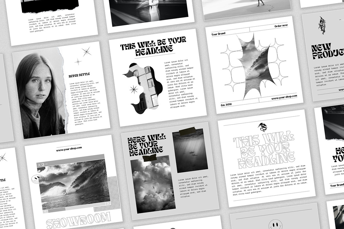 Instagram Social Media CANVA White, a Social Media Template by Vermeulen Design Studio (Photo 5 of 6)