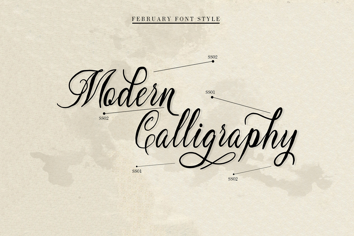 Mellowdy | A Calligraphy Script Font preview 3