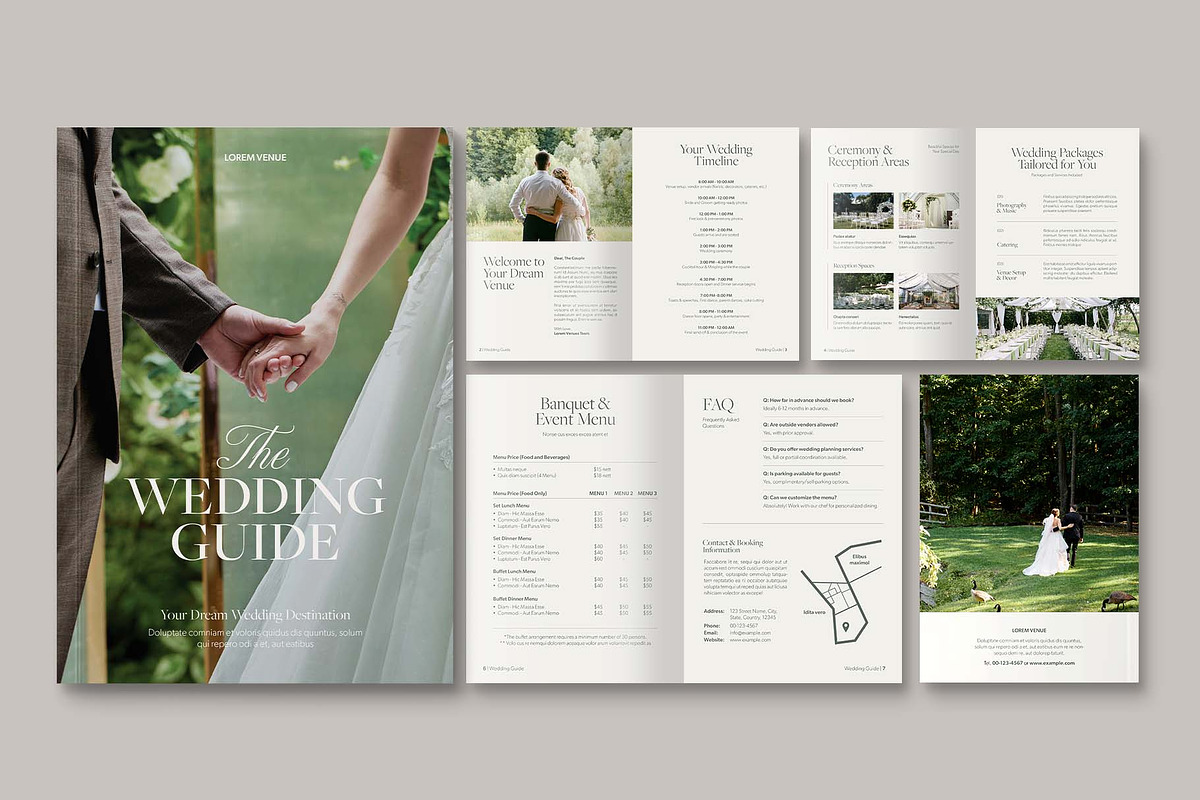 Wedding Venue Brochure Template, a Brochure Template by BrandPacks (Photo 4 of 4)